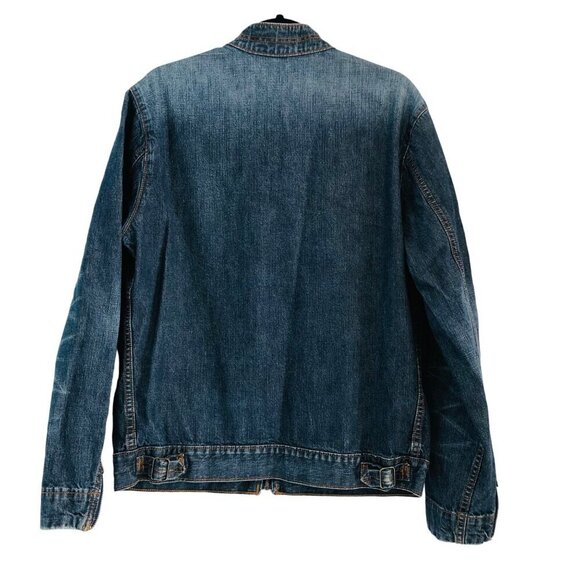 Levis Jean Jacket Limited Edition Mens Size M Moto Biker European Market ? 2005 - Picture 3 of 12